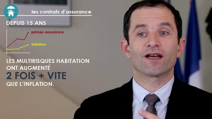 Benoit Hamon parle de l'assurance