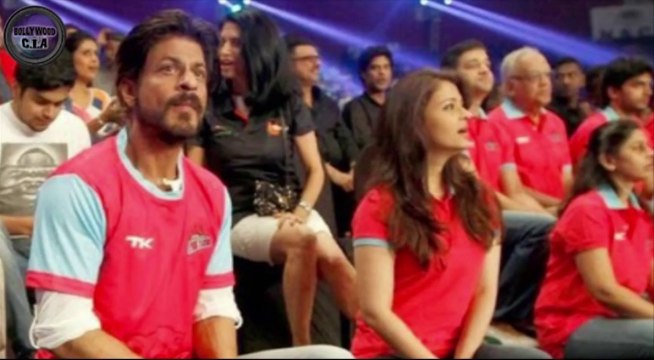 Aishwarya Rai Bachchan & Shahrukh Khan BOND at Pro Kabbadi League 2014