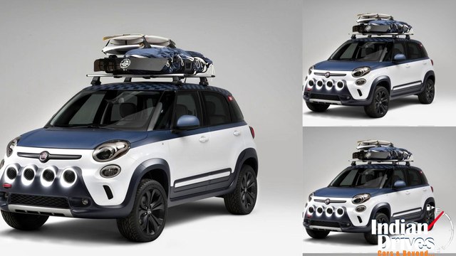 Fiat 500L Vans Concept At 2014 Vans US Open Of Surfing !