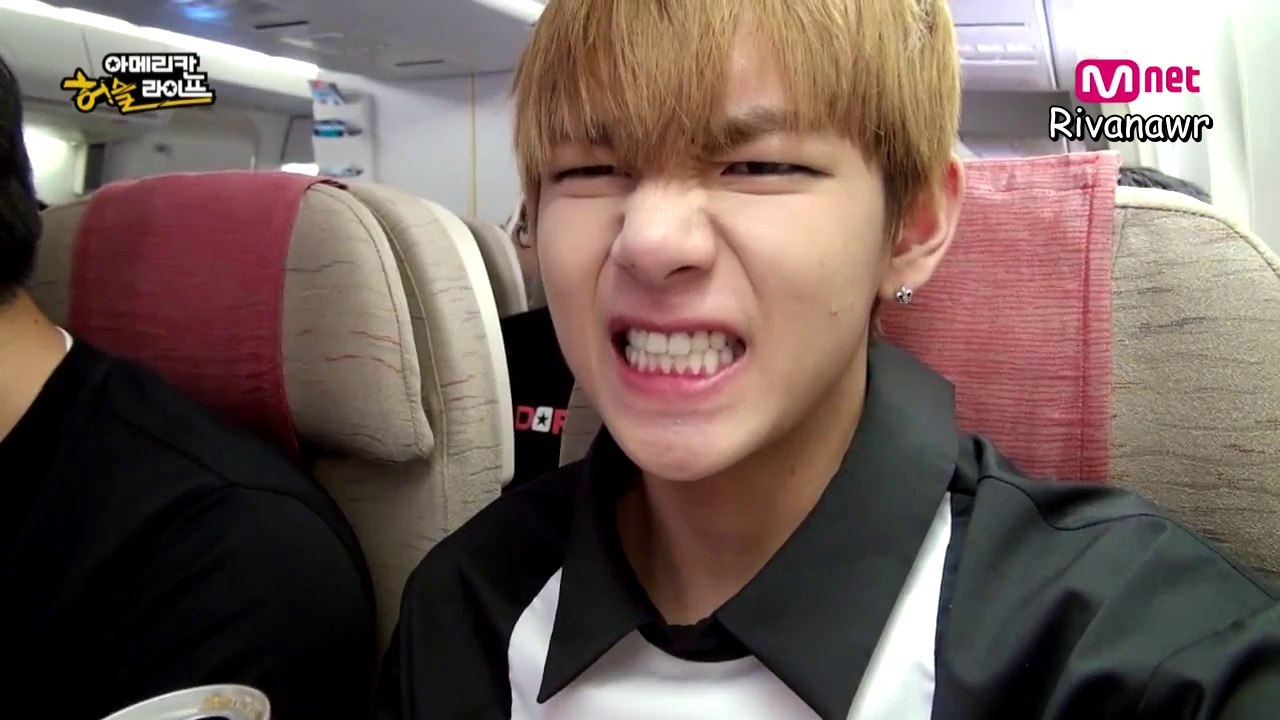 [INDO SUB] American Hustle Life Unreleased Cut - Bangtan Boys playing by themselves in the airplane