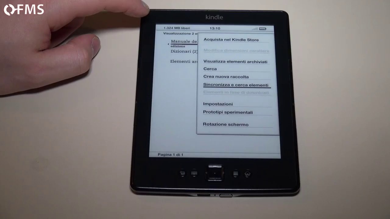 Amazon Kindle: Recensione