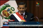 Humala anuncia inversiones en salud y educación