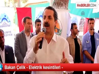 Bakan Çelik: Elektrik 5 Saatten Fazla Kesilmeyecek