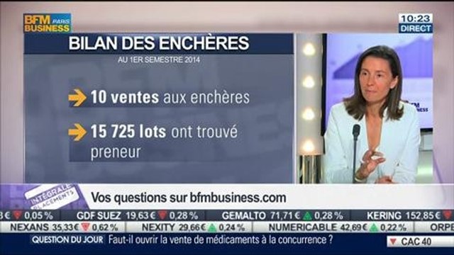 Les dernières tendances dans les ventes aux enchères de vin, Angélique de Lencquesaing, dans Intégrale Placements – 29/07