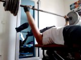 Personal Record : 8 reps @ 90 kg au développé couché