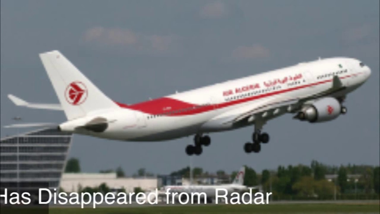 Air Algerie Passenger Plane Has Disappeared from Radar