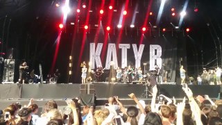Katy B Performing at Lovebox 2014 London