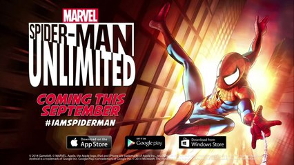 Spider-Man Unlimited Comic-Con 2014 Gameplay Trailer (HD)
