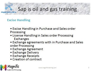 sap is oil and gas training