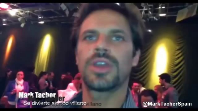 Mark Tacher un villano a todo dar