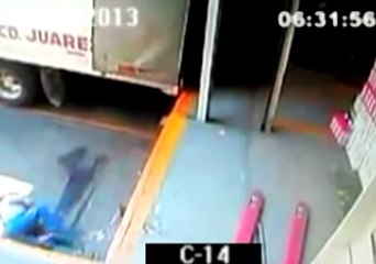 Delivery Man Epic Fail