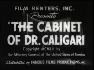 The Cabinet of Dr. Caligari (1920)