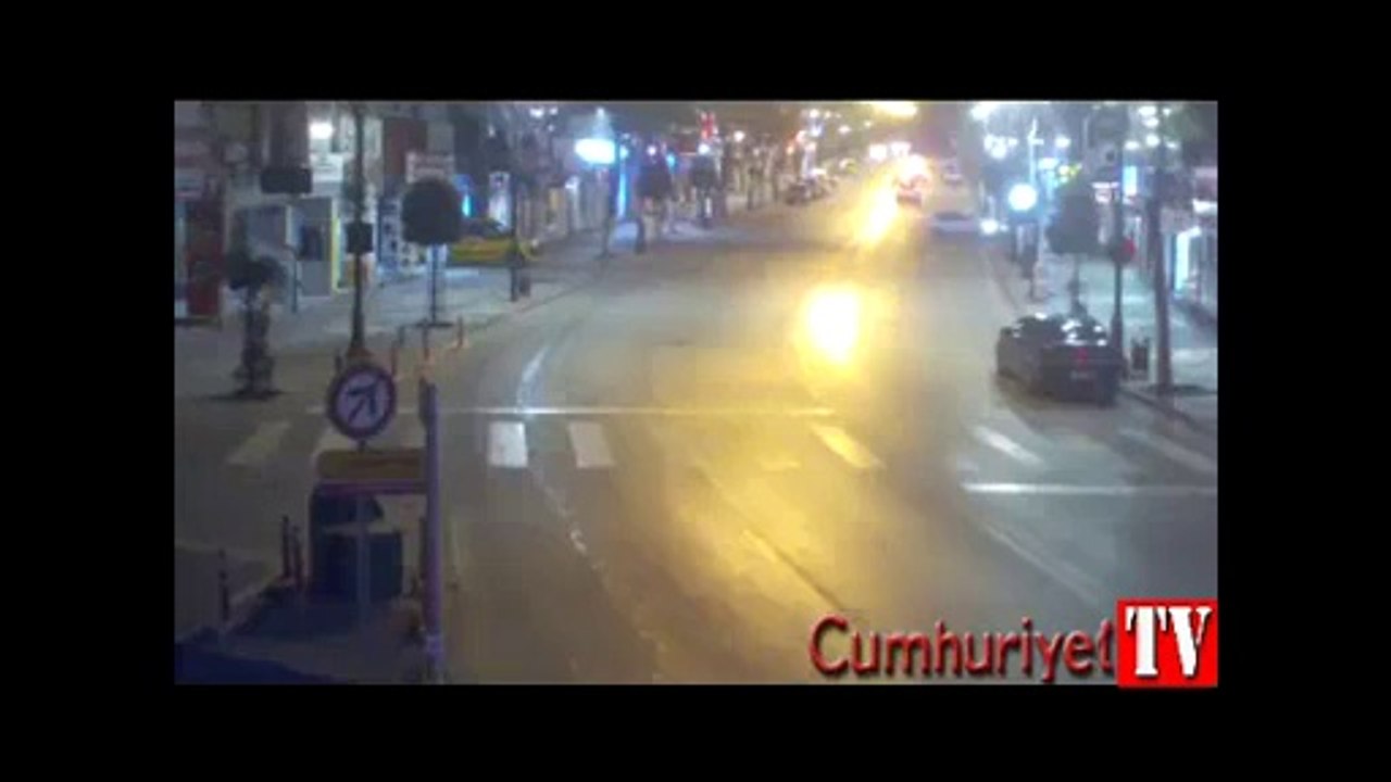 Trafik kazaları MOBESE kameralarında