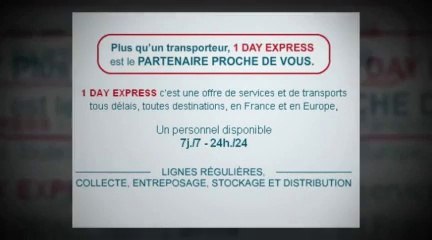 Transport colis 1 day express - 02 28 25 81 98 - www.1dayexpress.fr