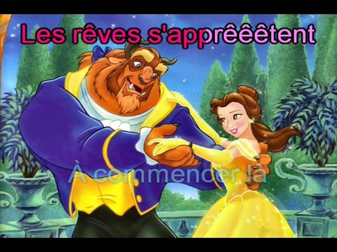 Karaoké - La belle et la bete - Julie Zenatti et Patrick Fiori.avi