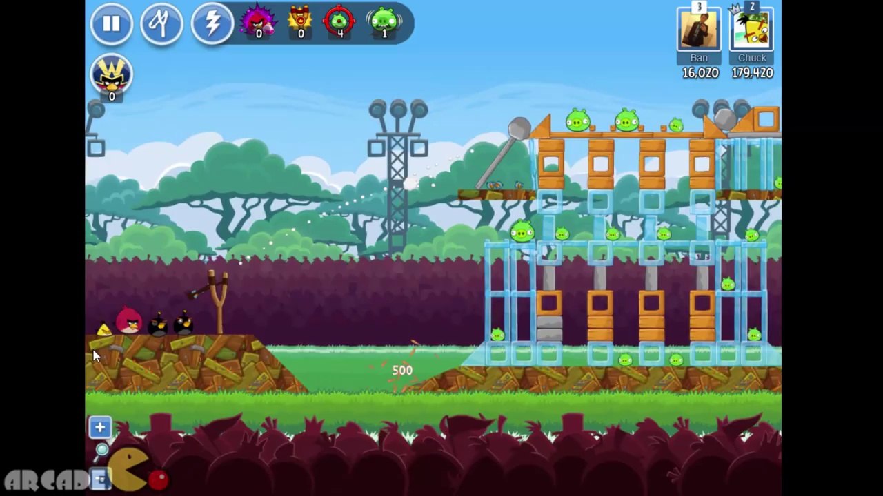 Angry Birds Friends - Facebook Friends Tournament Week 115 July 28 All Levels