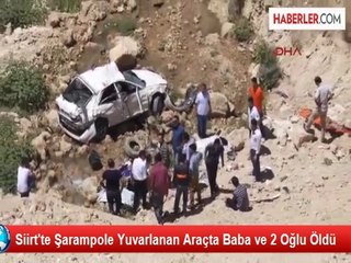 Otomobil Şarampole Uçtu: Baba ve 2 Oğlu Öldü