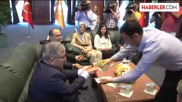 BBP ve HÜDAPAR heyetleri AK Parti'yi ziyaret etti -