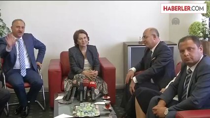 MHP heyetinin CHP'yi ziyareti -