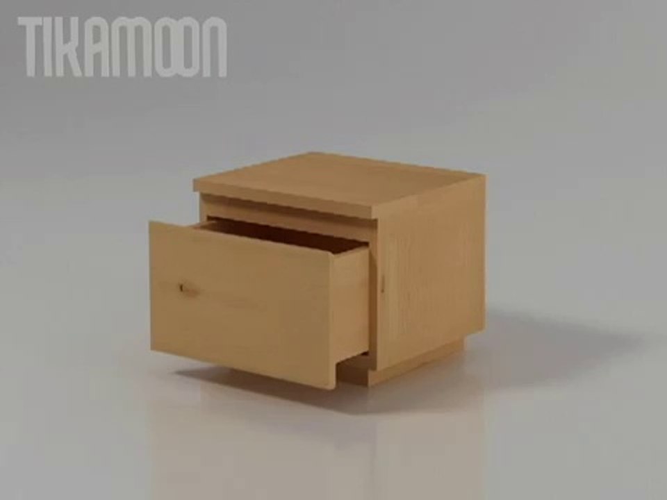 Chevet en chêne La Toma