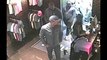French rapper Rohff and his crew agressing sellers of Unkut Store (rapper Booba store)