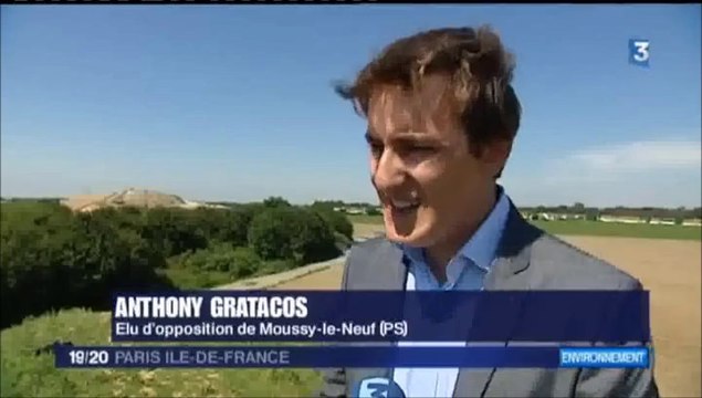 Sites de stockage de déchets de chantier à Moussy le Neuf : reportage sur France 3 IDF