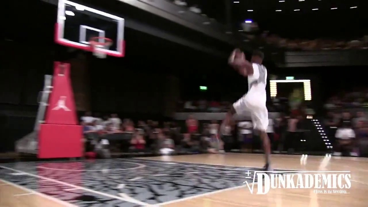 Most amazing DUNK from the Free Throw Line! Craziest Dunk ever.