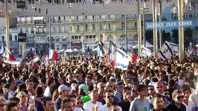 Manifestation pro-israélienne à Marseille dimanche 27 juillet