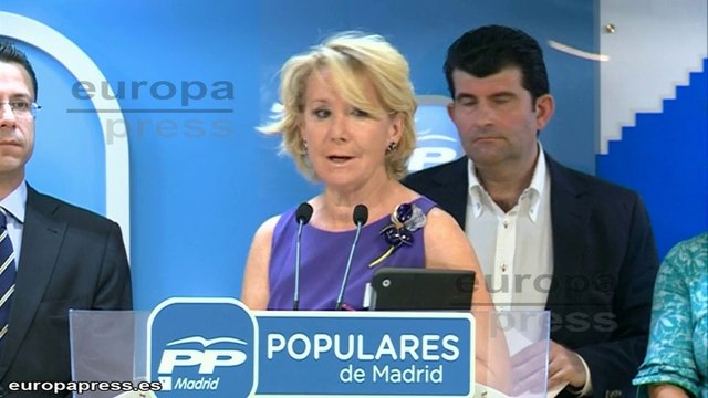 Aguirre defiende al alcalde de Brunete