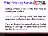 We’re Forms Leading Printing Company In Rochester,NY