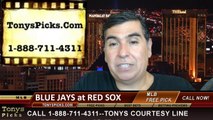 MLB Pick Boston Red Sox vs. Toronto Blue Jays Odds Prediction Preview 7-29-2014