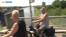 Verkeer oostelijke ringweg vast door kapotte brug - RTV Noord