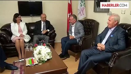 CHP ve Saadet Partisi heyetleri, HDP'ye bayram ziyaretinde bulundu -