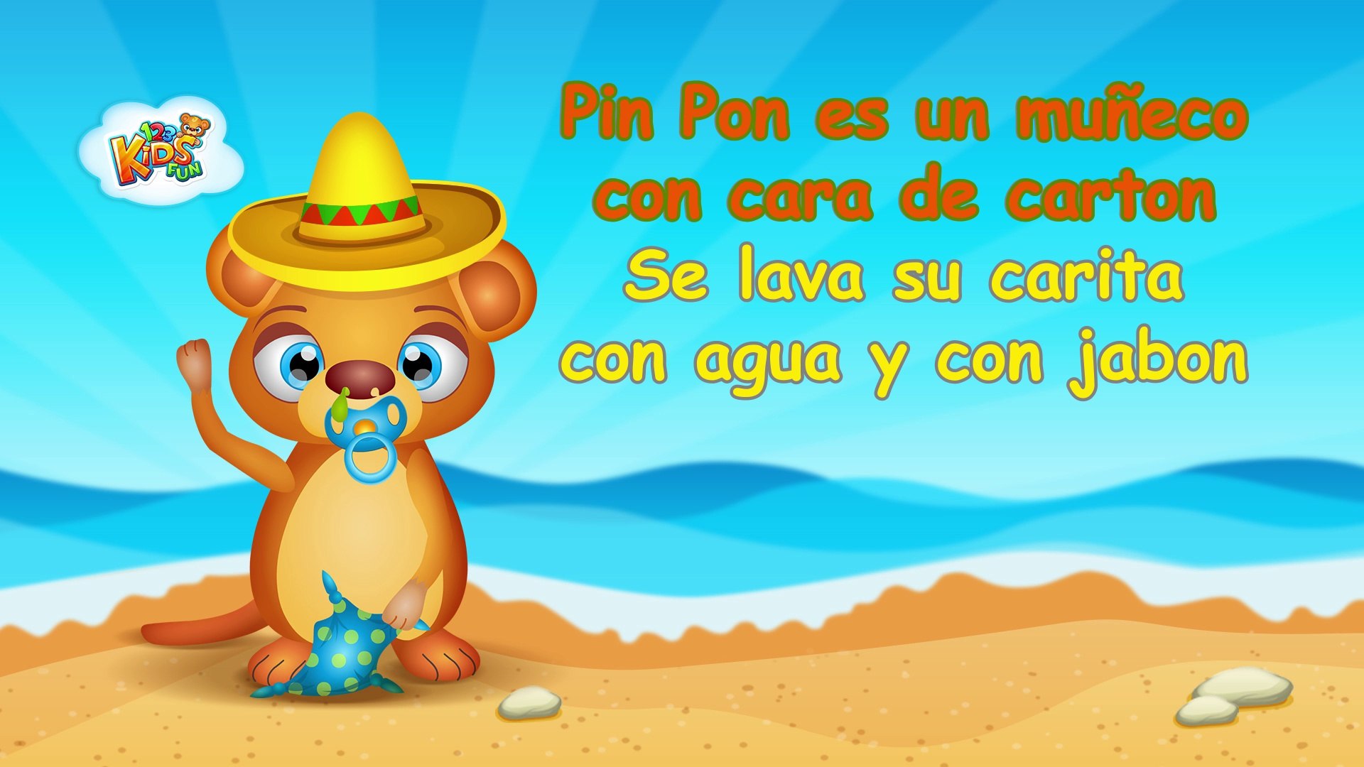 ⁣Pin Pon - Canciones en español para niños / Spanish songs for kids