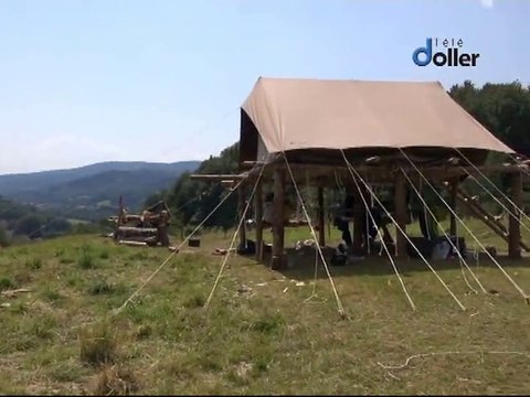 2014_07_30 Les pilotis de scouts belges à Oberbruck