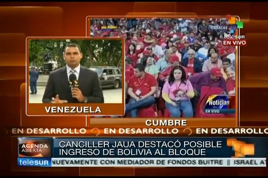 Trasciende en Caracas que Bolivia podría entrar a Mercosur