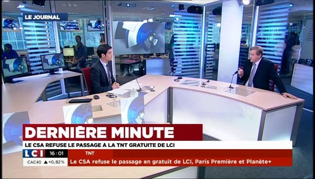 LCI en gratuit : Eric Revel s'indigne du refus du CSA