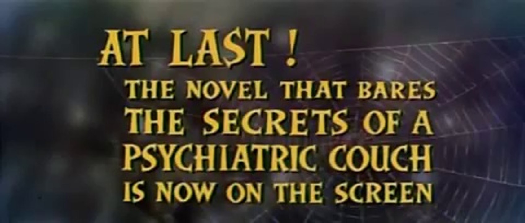 Cobweb, The   Original Trailer