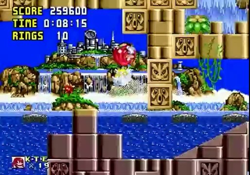 Sonic 1 Megamix 4.0 (Sega CD) - Knuckles Longplay Part 5