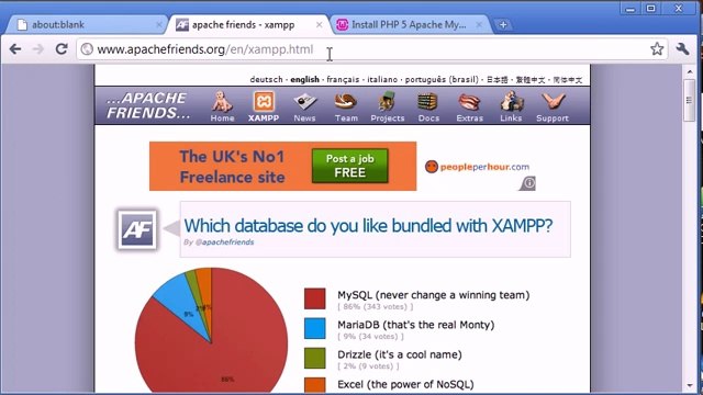Beginner PHP Tutorial 2 Installing XAMPP Part 1‏