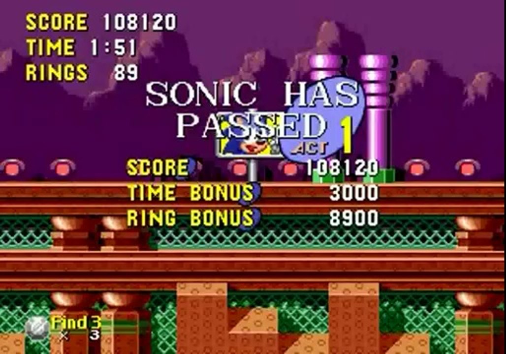 Sonic the Hedgehog: Emerald Power (Genesis) - Longplay