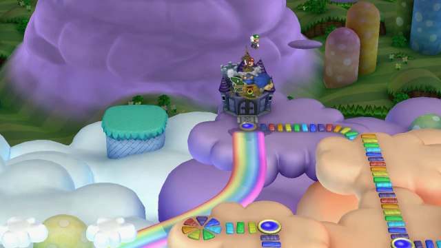 New Super Mario Bros. U - Paradis Chantilly - 7-Château : Château Rouage de Ludwig