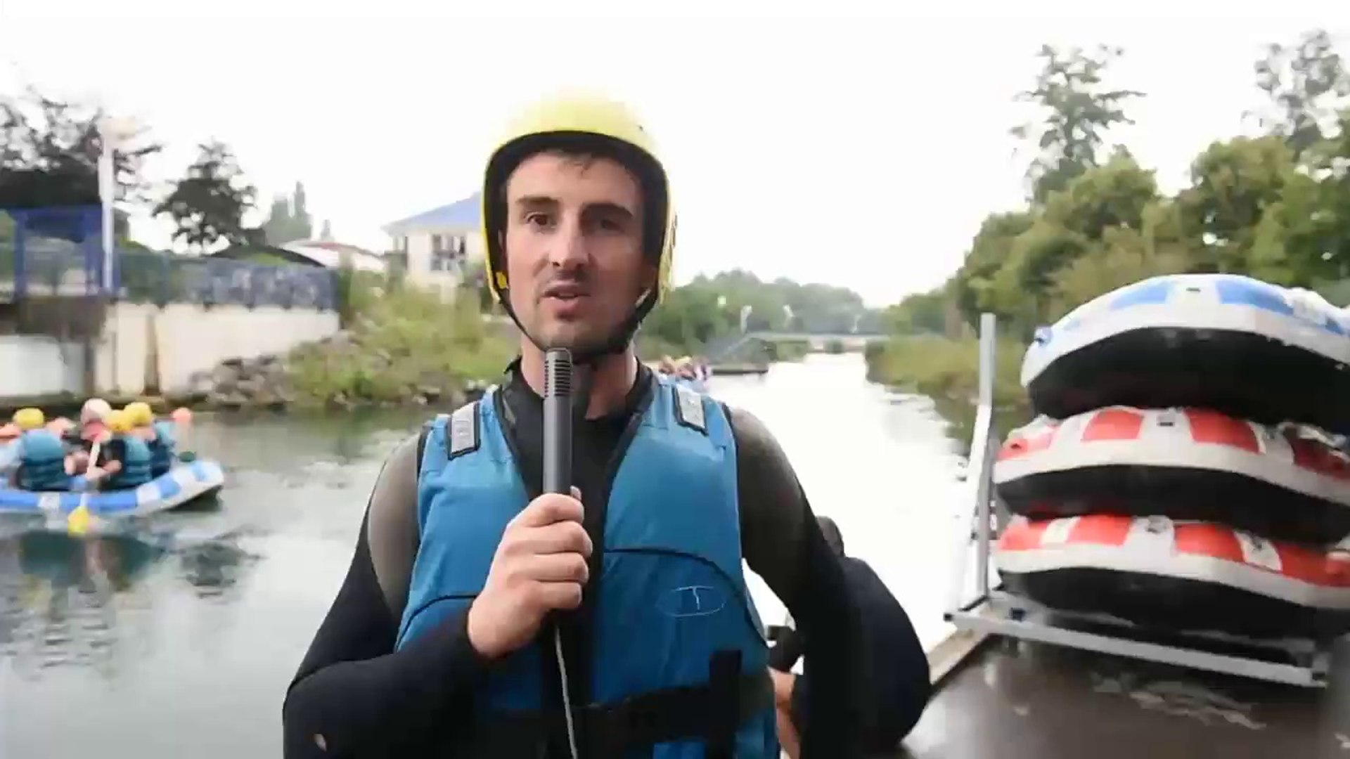 Saint-Laurent-Blangy : on a testé pour vous la base nautique (rafting,  canoë, hydrospeed) - Vidéo Dailymotion