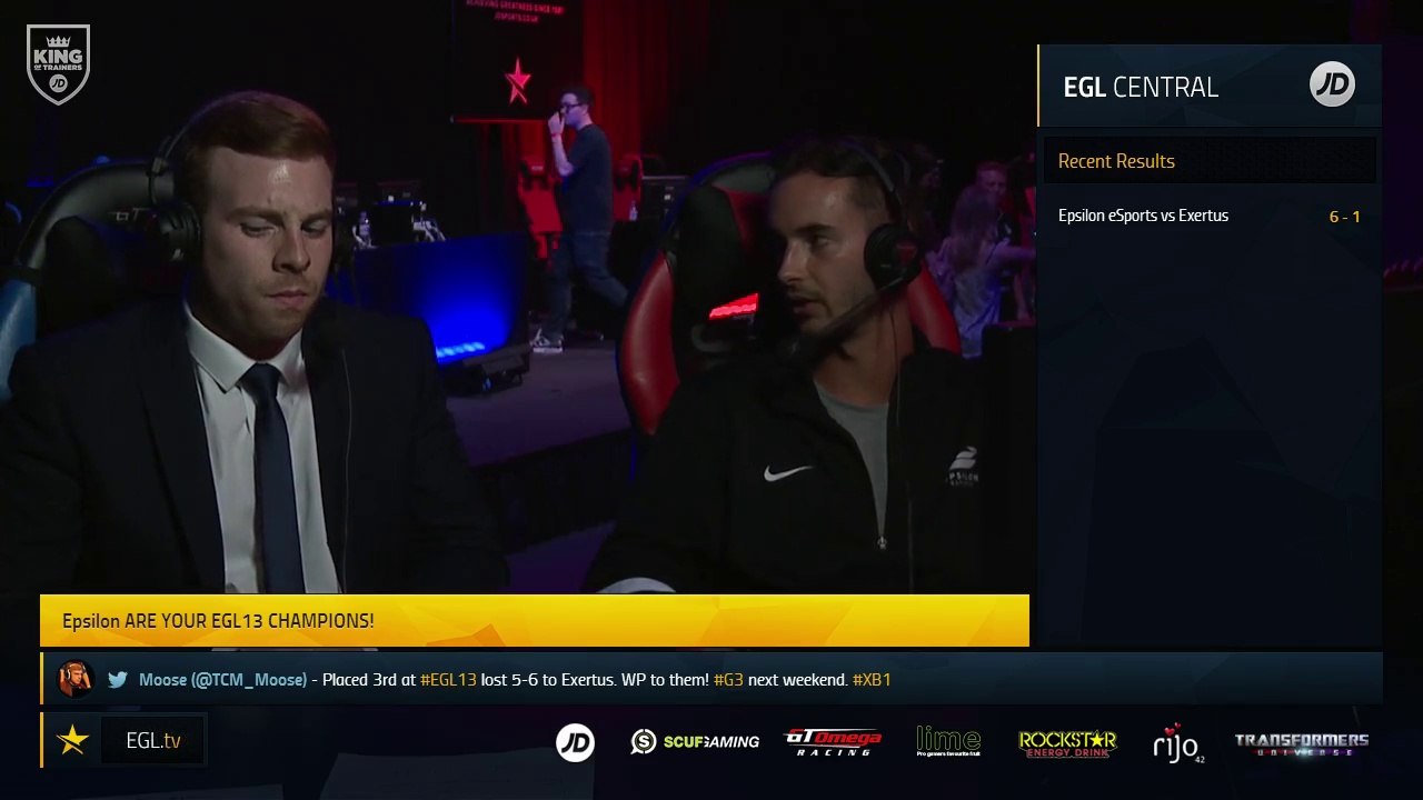 EGL13 : Grand Final - Swanny Interview