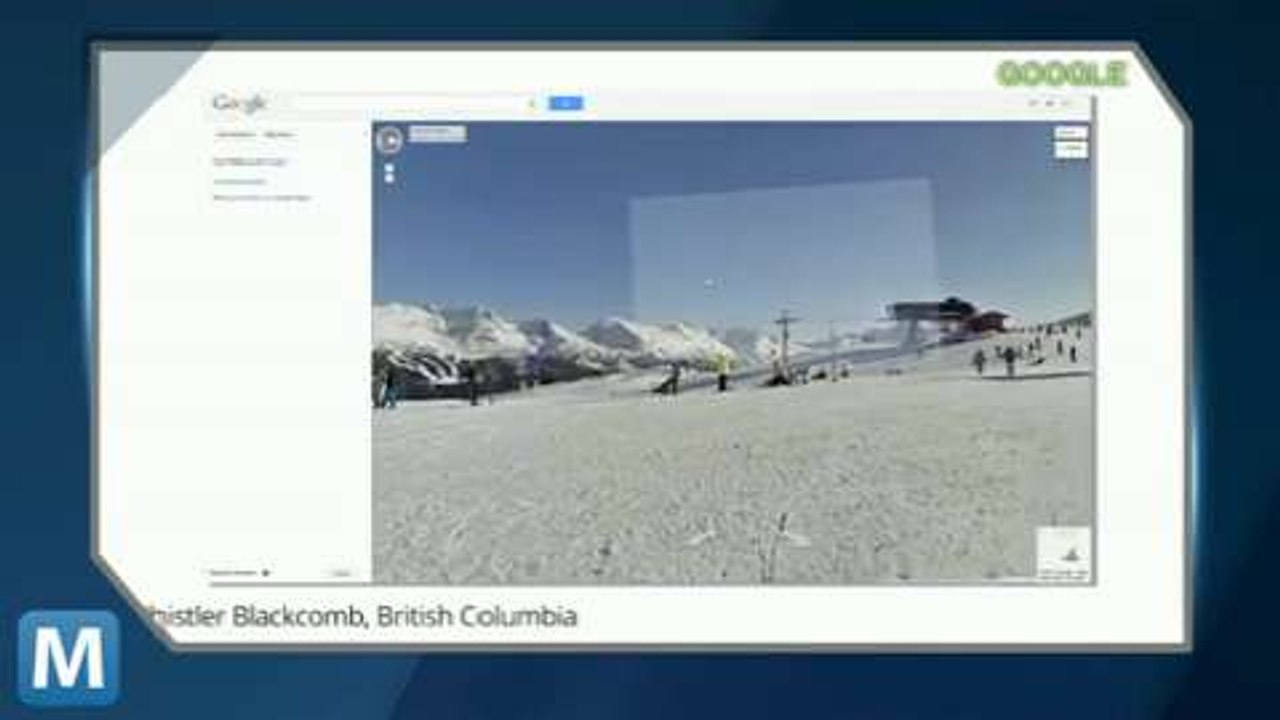 Google Street View Lets You Navigate Ski Slopes