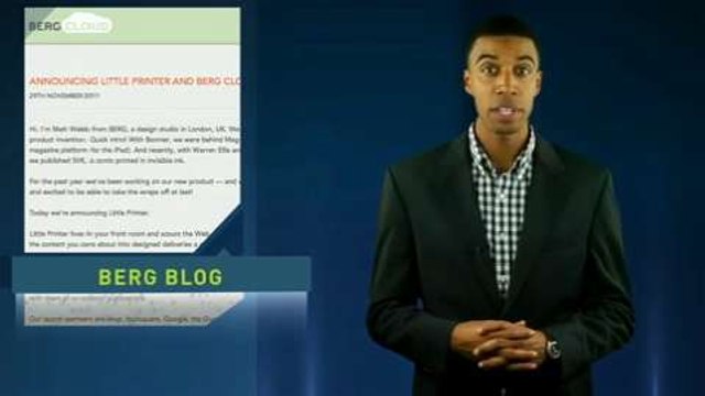 Pocket Sized Printer Creates Newspaper From Your Social Feeds