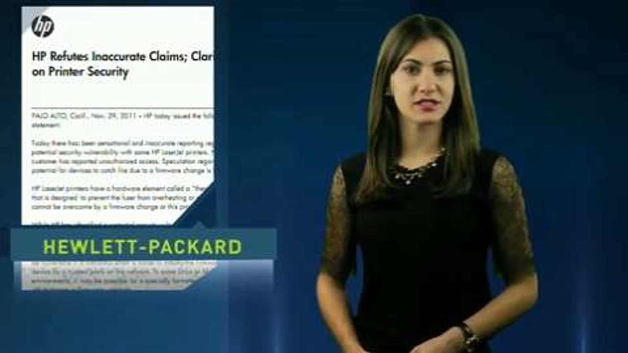 Can a Hack Force HP Printers to Burst Into Fire?