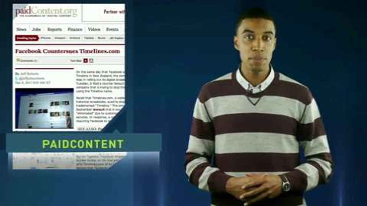 Facebook Countersues Timeslines.com Over 'Timeline'