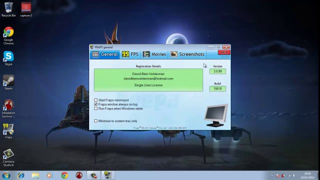 Fraps Full Version Free Windows 7 Windows 8 - YouTube[via torchbrowser.com]