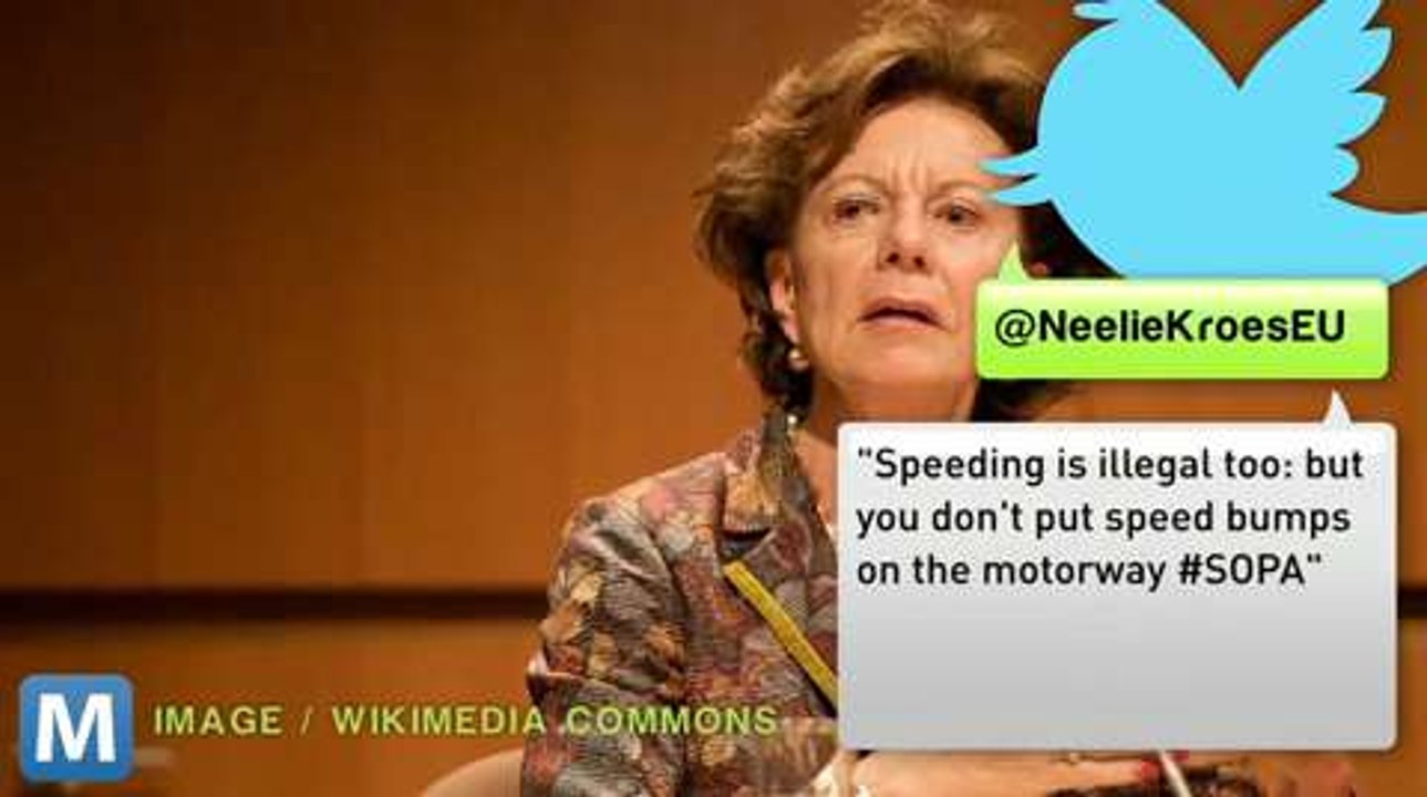 European Union Digital Chief Calls SOPA 'Bad Legislation'